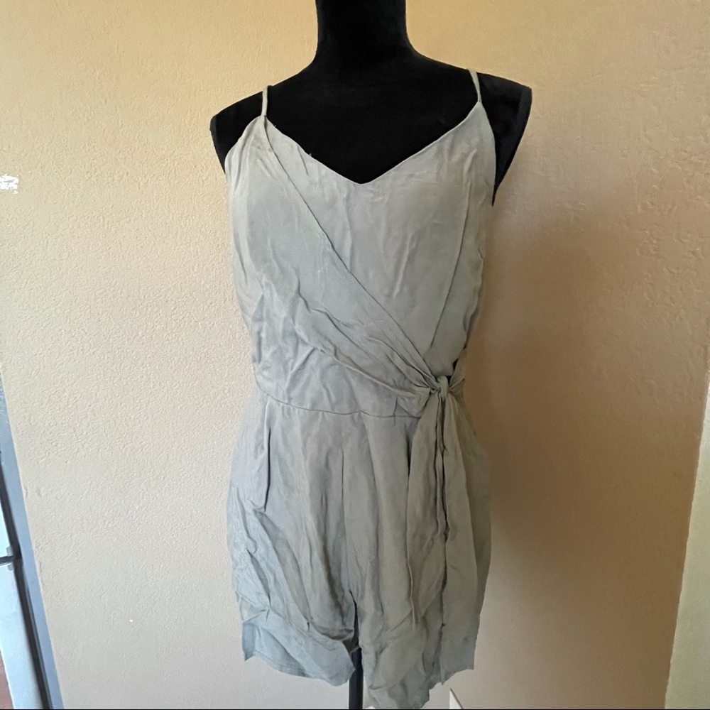 Olive green romper